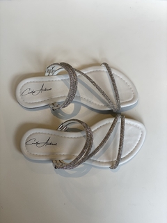 Rasteirinha em Strass premium - Camila Andreozi 