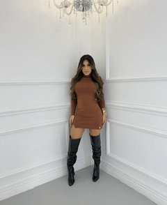 Vestido tricô modal - comprar online