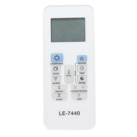 Springer/Carrier/Midea Controle Ar Cond. RG52B/E - 9070-7440