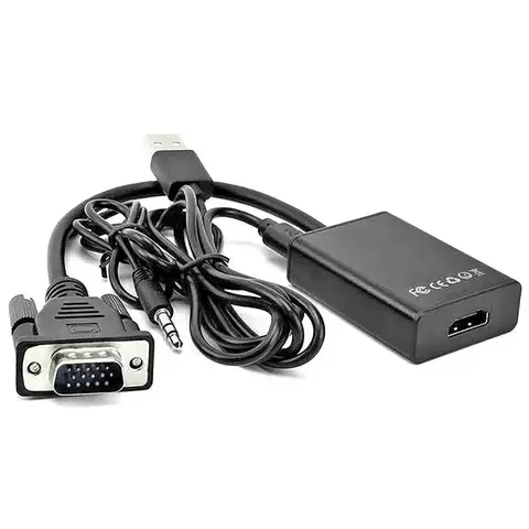 Conversor VGA para Hdmi com audio Full HD OEM