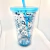 Imagen de Vaso glitter La vida sin michis
