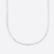 Colar Grumet Dupla 2mm 40cm - Prata 925
