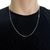 Corrente Carrier Cubinho 1,5mm 60cm - Prata 925 - comprar online