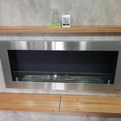 Chimenea a gas S/ salida al exterior 5500 calorías, Acero inoxidable - comprar online