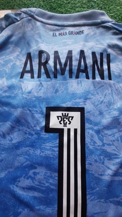 Camiseta arquero celeste Copa Argentina 2021 - Indumentaria Monumental