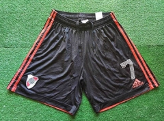 Short negro 2021 logo Adidas rojo nuevo - Indumentaria Monumental