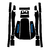Jogo de Tapete C/ Cola Para Jet Ski Kawasaki Sxr 800 Free-style (friso reto) - comprar online