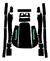 Tapete Free-style Para Jet Ski Kawasaki Sxr 800 - loja online