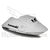 Capa para Jet Ski Kawasaki Prata - Blackout Rip Stop Com Proteção UV