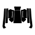 Jogo de tapete Free-style para Jet Ski Kawasaki 750 (friso "X" aberto)