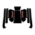 Jogo de tapete Free-style para Jet Ski Kawasaki 750 (Friso Reto)