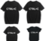 Camiseta família feliz bateria 1 Pça