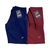 Kit 2 Shorts Moletom Top Treino 3 Bolsos com Elástico