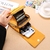 Carteira/Bolsa feminina de couro tela sensível ao toque 1Pça - comprar online