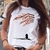 Camiseta Fem. Love Cats Verão 1 Pça