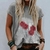 Camiseta Feminina Verão Vintage 1Pça - loja online