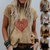 Camiseta Feminina Verão Vintage 1Pça