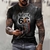Camiseta Masc. Estilo Route 66 - 3D 1 Pça