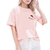 Camiseta Fem. Estampas Divertidas 1 pça na internet