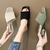 Sandália feminina baixa plataforma 1Par - comprar online