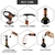 Imagem do Kit abridor de vinho rolha com caixa de presente 1Pça