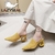 Sandália feminina salto redondo bico fino 1Pça - comprar online