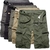 Bermuda Masc. Casual Militar