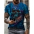 Camiseta Masc. Estilo Route 66 - 3D 1 Pça
