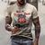 Camiseta Masc. Estilo Route 66 - 3D 1 Pça na internet