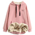 Imagem do Blusa Frio Fem. Moleton Com Lã 1 Pça