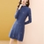 Vestido Fem. Malha Bordado Fashion 1 Pça - comprar online