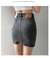 Saia Fem. Jeans Cintura Alta 1 Pça na internet