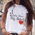 Camiseta Fem. Love Cats Verão 1 Pça - loja online