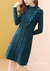 Imagem do Vestido Fem. Malha Para Inverno 1 Pça.