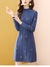 Vestido Fem. Malha Bordado Fashion 1 Pça na internet