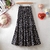 Saia Fem. Longa Floral 1 Pça - comprar online