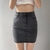 Saia Fem. Jeans Cintura Alta 1 Pça - comprar online