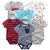 Conjunto Body Algodão Desenhos 6 Pças na internet