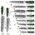 Facas Chef Luxo Conjunto Ultra Afiado Santoku