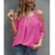 Blusa Renda Florais Bordados Algodão 1Pça - loja online