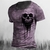 Camisetas masculinas verão 3d crânio 1Pça na internet