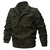 Jaqueta Bomber Casual Multi-bolsos 1Pça