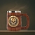 Caneca de caveira 600ml 3D viking 1Und