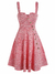 Vestido Rosa Mock Button Bolsos Space 1 Pça