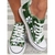 Tênis com estampa floral retrô 1Par - loja online