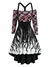 Vestido Xadrez Faux Twinset Gótico 1Pça na internet
