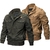 Jaqueta Bomber Casual Multi-bolsos 1Pça