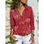 Blusas Fem. Estampadas Manga Longa 1Pça - comprar online
