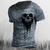 Camisetas masculinas verão 3d crânio 1Pça - comprar online