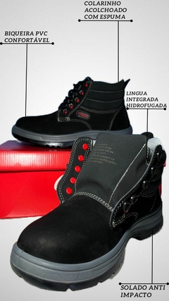 NOBUCK PRETA CA42947 MARCA CONFORTO na internet